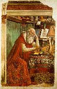 Domenico Ghirlandaio Saint Jerome in his Study  dd oil on canvas